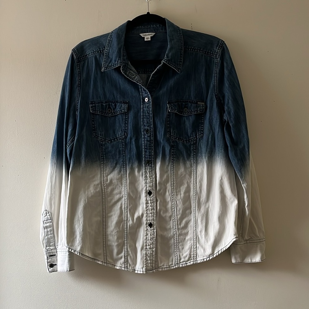 Calvin Klein Acid Dip Ombré Shirt